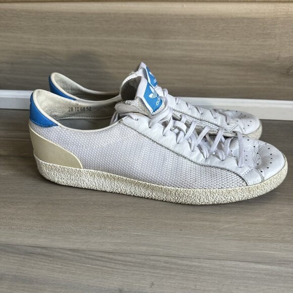 Adidas Aderley SPZL White Bright Blue 2020 FX1502 Men's - Size 10.5 US / 10 UK - Picture 11 of 11